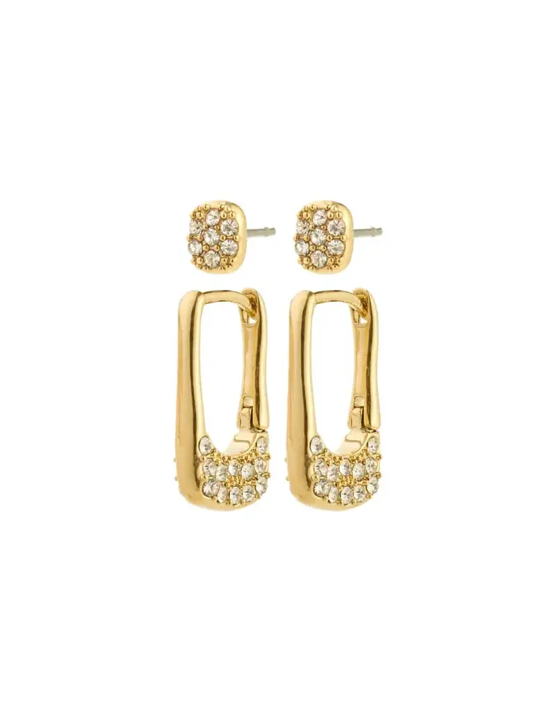 PILGRIM INSTANT 2-IN-1 EARRING SET