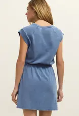ZSUPPLY KALANI JERSEY DENIM DRESS