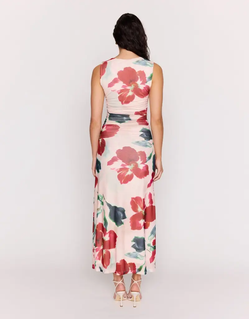 MINKPINK ARABELLA MESH MIDI DRESS