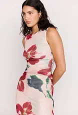 MINKPINK ARABELLA MESH MIDI DRESS