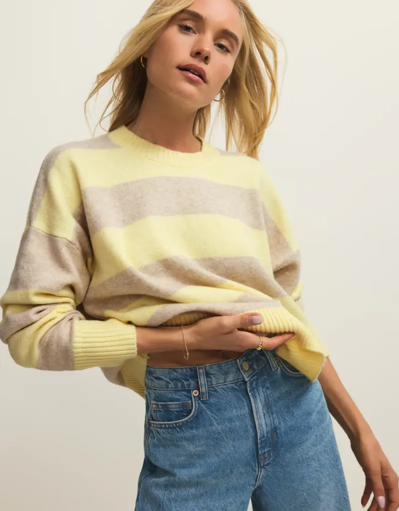 ZSUPPLY CIRRUS STRIPE SWEATER