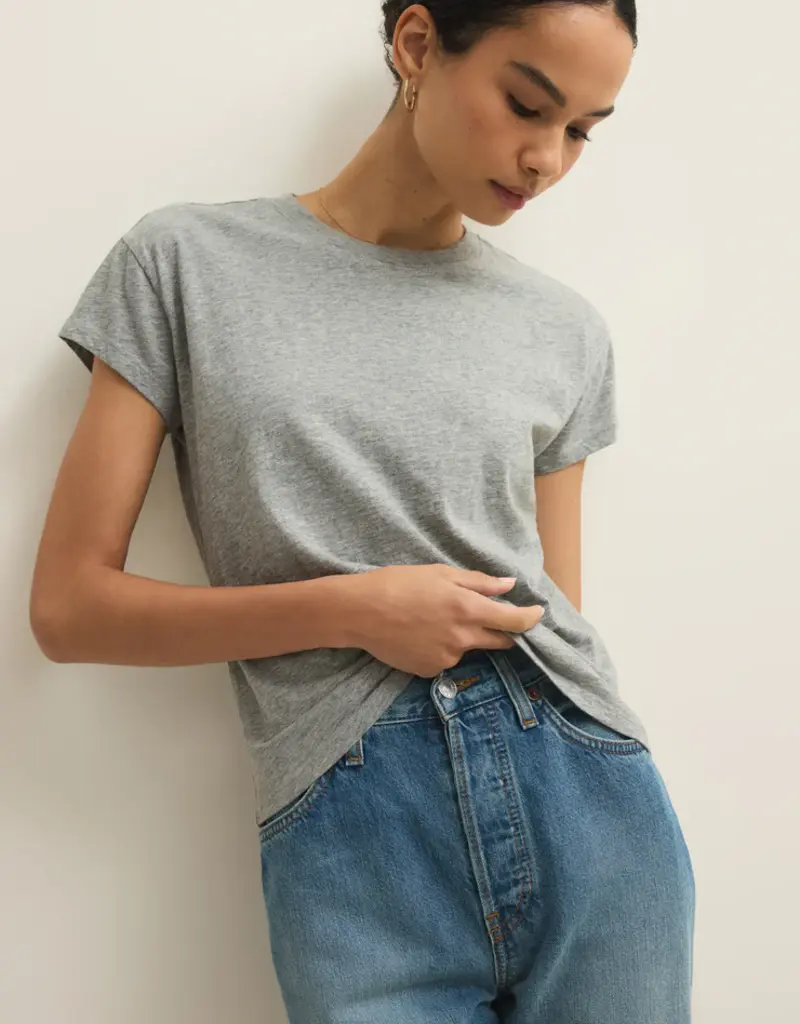 ZSUPPLY MODERN SLUB TEE (+NAVY)