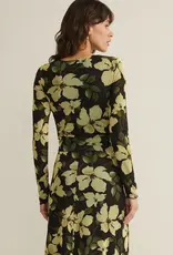 ZSUPPLY TAYSHA FLORAL MESH TOP