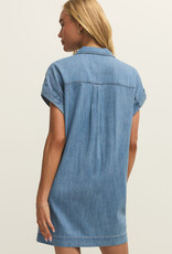 ZSUPPLY NAPA DENIM MINI DRESS
