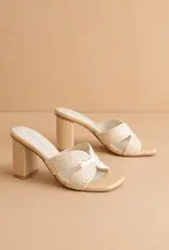OASIS SOCIETY SANTIAGO RAFFIA BLOCK HEEL