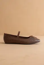 OASIS SOCIETY LOGAN WOVEN BALLET FLAT