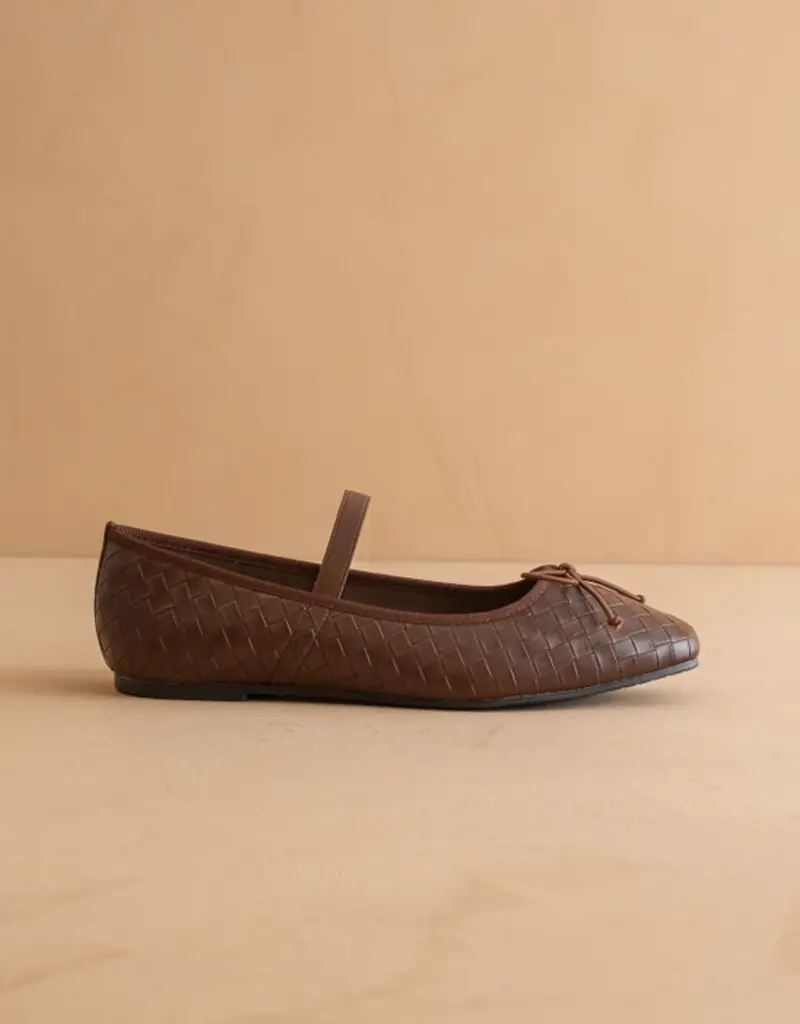 OASIS SOCIETY LOGAN WOVEN BALLET FLAT