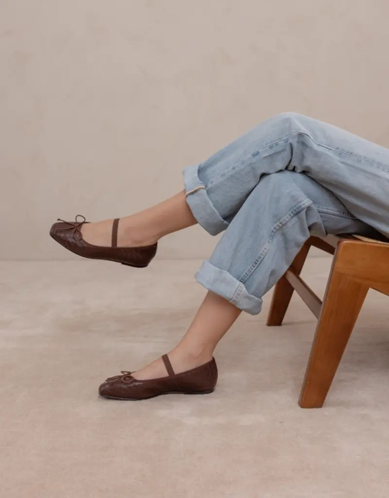 OASIS SOCIETY LOGAN WOVEN BALLET FLAT