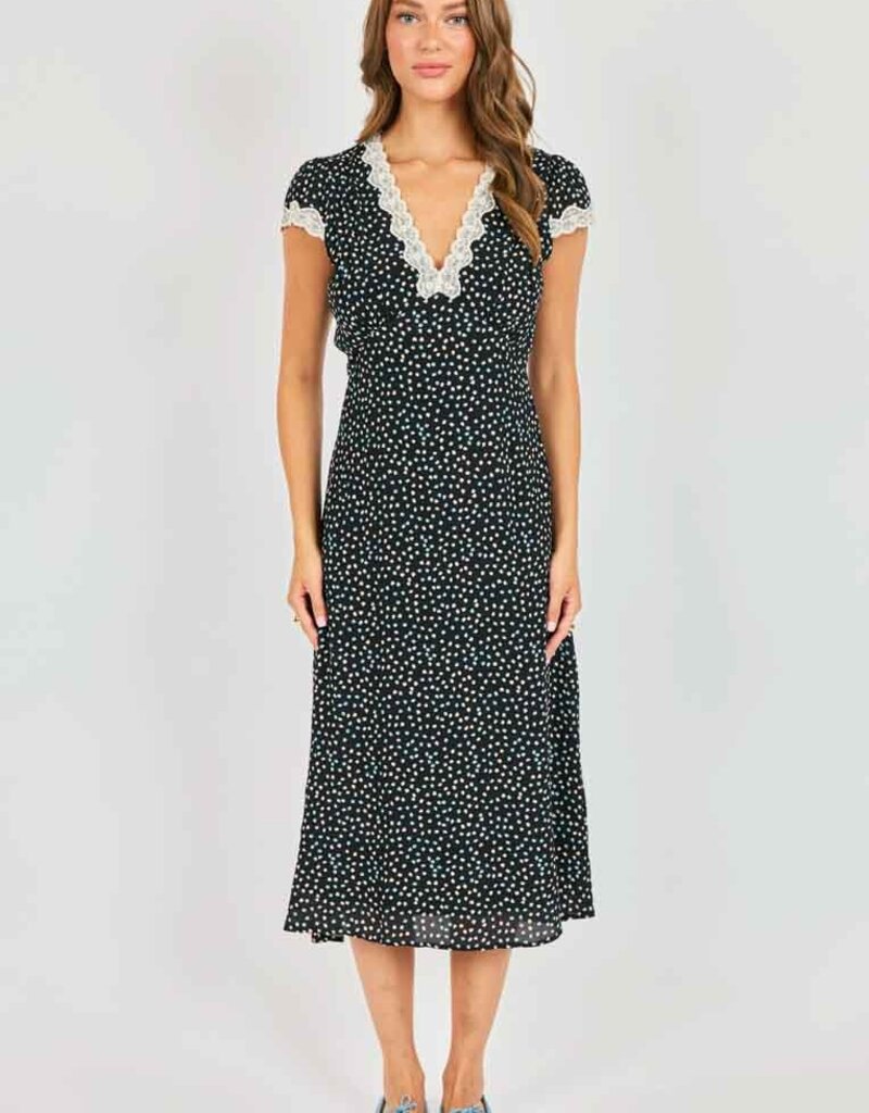 SADIE AND SAGE NEW ROMANCE MIDI DRESS