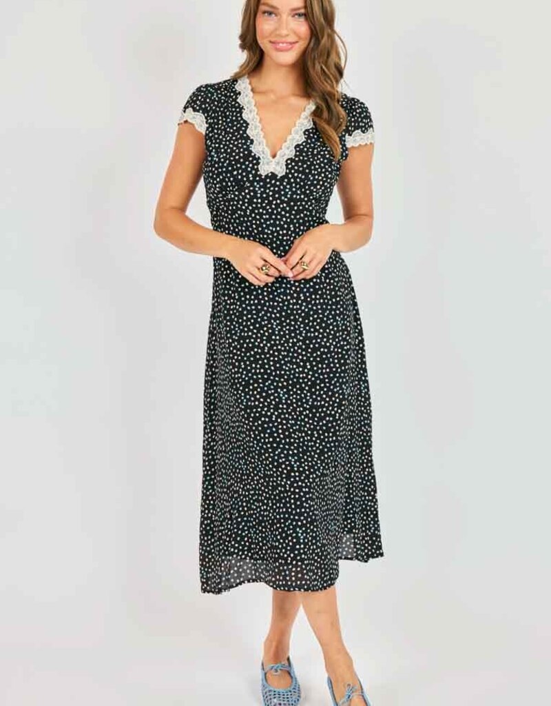 SADIE AND SAGE NEW ROMANCE MIDI DRESS