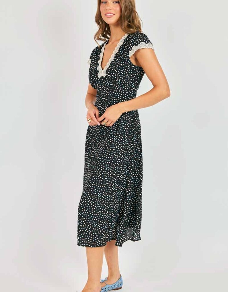 SADIE AND SAGE NEW ROMANCE MIDI DRESS