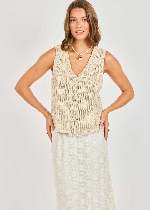 SADIE AND SAGE ASHTIN CARDI VEST