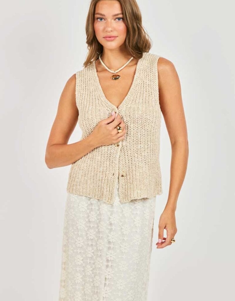 SADIE AND SAGE ASHTIN CARDI VEST