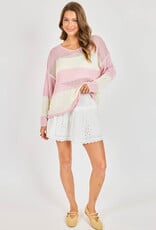 SADIE AND SAGE HELEN STRIPE SWEATER