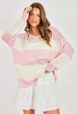 SADIE AND SAGE HELEN STRIPE SWEATER