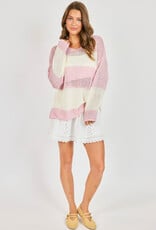 SADIE AND SAGE HELEN STRIPE SWEATER