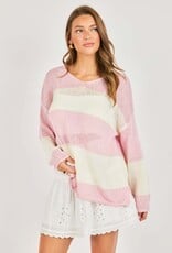 SADIE AND SAGE HELEN STRIPE SWEATER