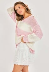 SADIE AND SAGE HELEN STRIPE SWEATER