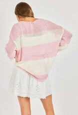 SADIE AND SAGE HELEN STRIPE SWEATER