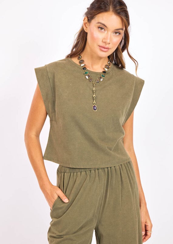 SAGE THE LABEL GILA KNIT TOP