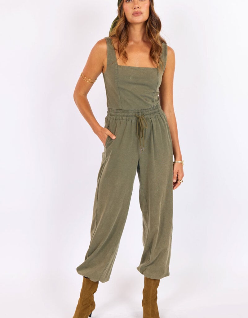 SAGE THE LABEL GILA KNIT JUMPSUIT