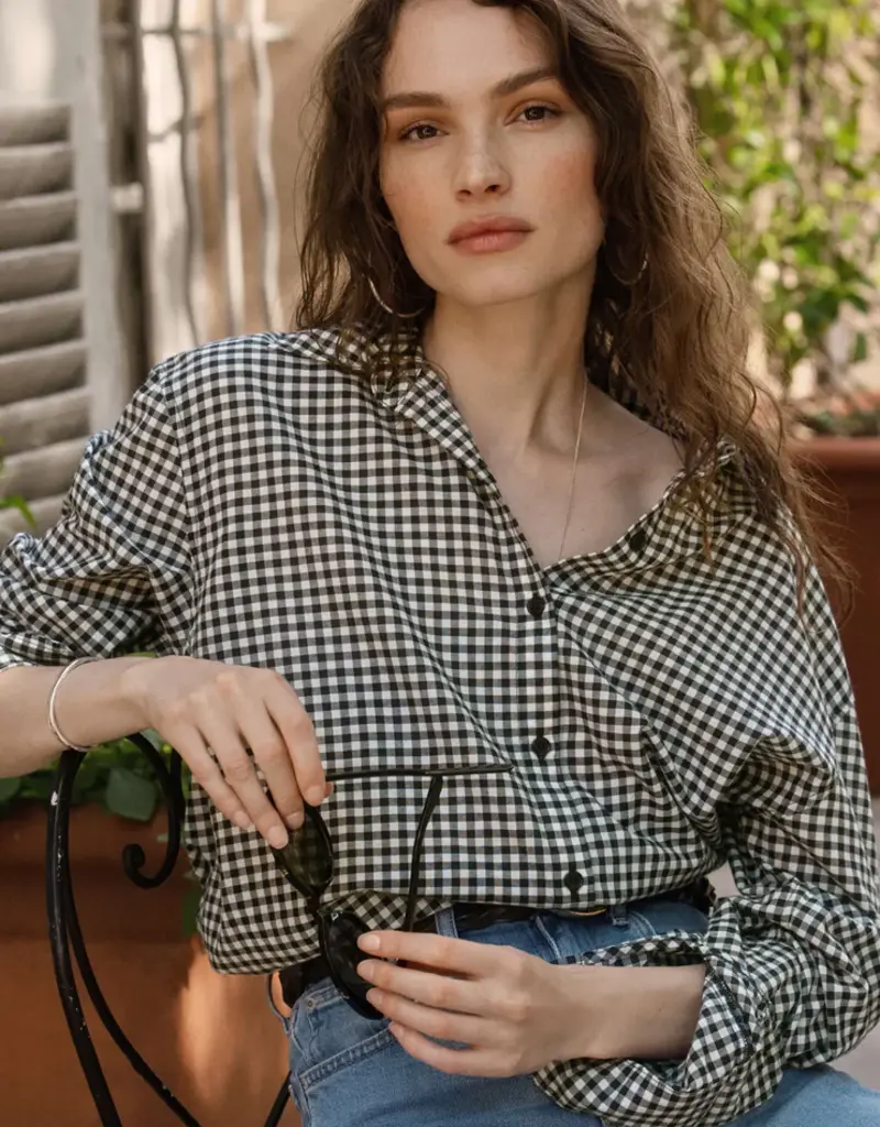 ZSUPPLY SEAPORT BUTTON UP TOP