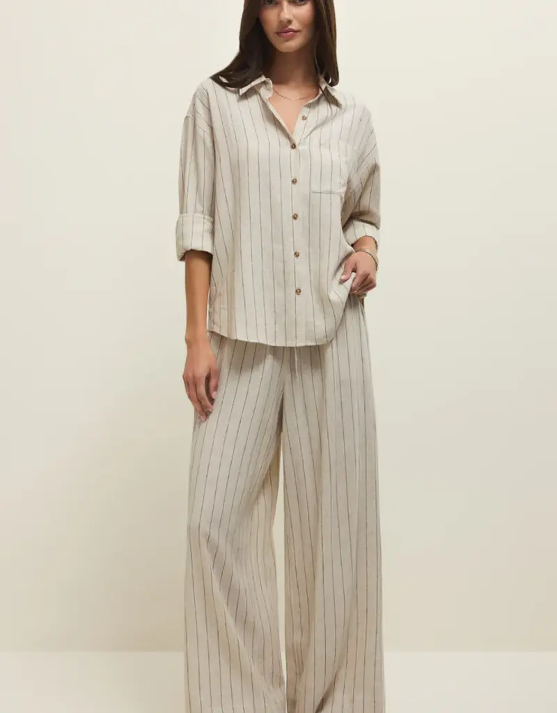 ZSUPPLY ALFIE STRIPED BUTTON UP