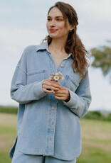 ZSUPPLY ALL DAY KNIT DENIM JACKET