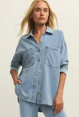 ZSUPPLY ALL DAY KNIT DENIM JACKET