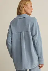ZSUPPLY ALL DAY KNIT DENIM JACKET