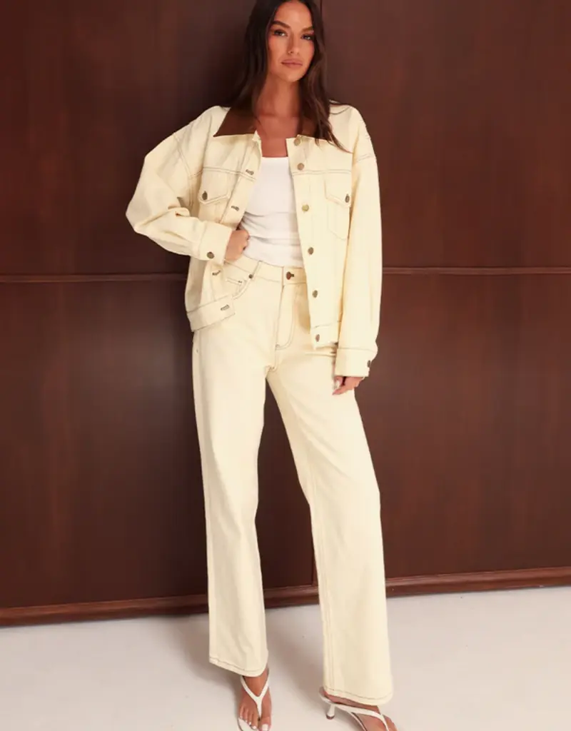 MADISON THE LABEL CEDAR JACKET