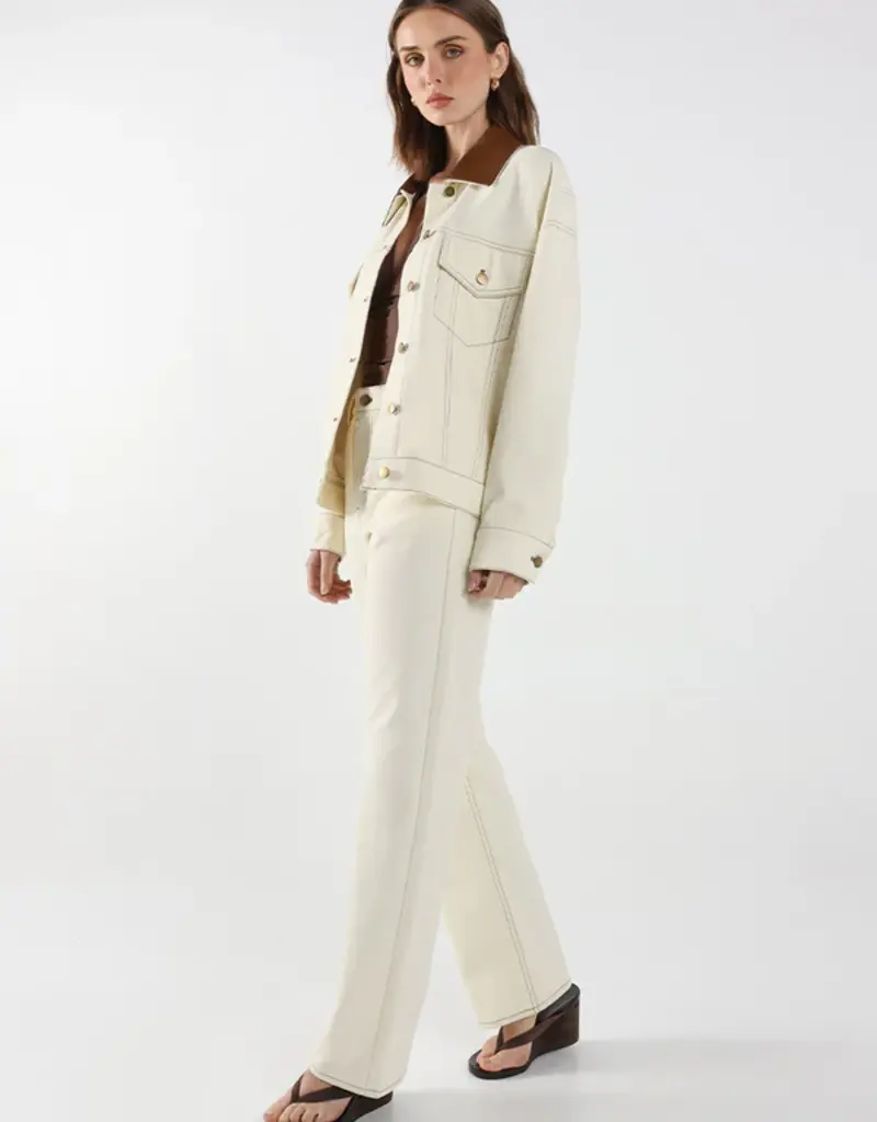 MADISON THE LABEL CEDAR JACKET