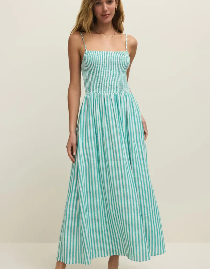 ZSUPPLY BAYSIDE STRIPED MIDI DRESS