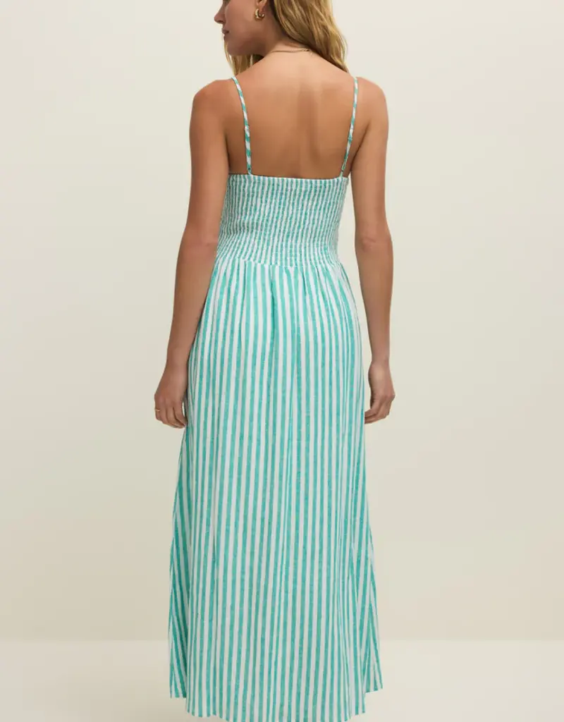 ZSUPPLY BAYSIDE STRIPED MIDI DRESS