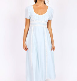 SAGE THE LABEL PERCY LACE TRIM DRESS