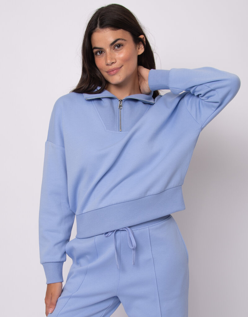 RD STYLE SEANNI SOFT KNIT HALF ZIP