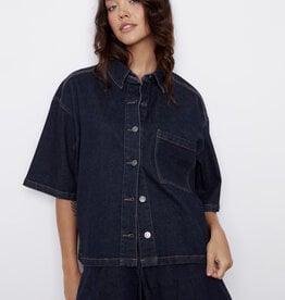 RD STYLE LORANE DENIM SHORT SLEEVE SHIRT