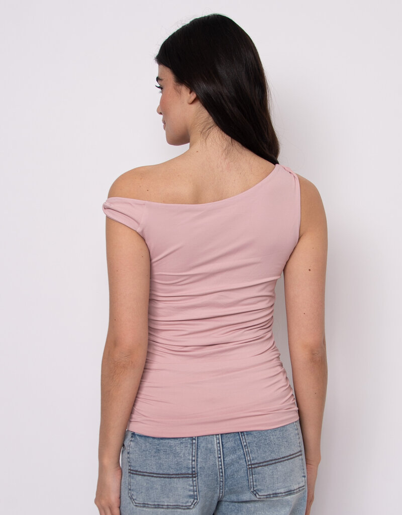 RD STYLE CHARLOTTE SECOND SKIN RUCHED TOP