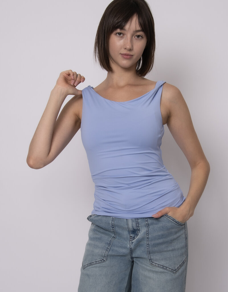 RD STYLE CHARLOTTE SECOND SKIN RUCHED TOP