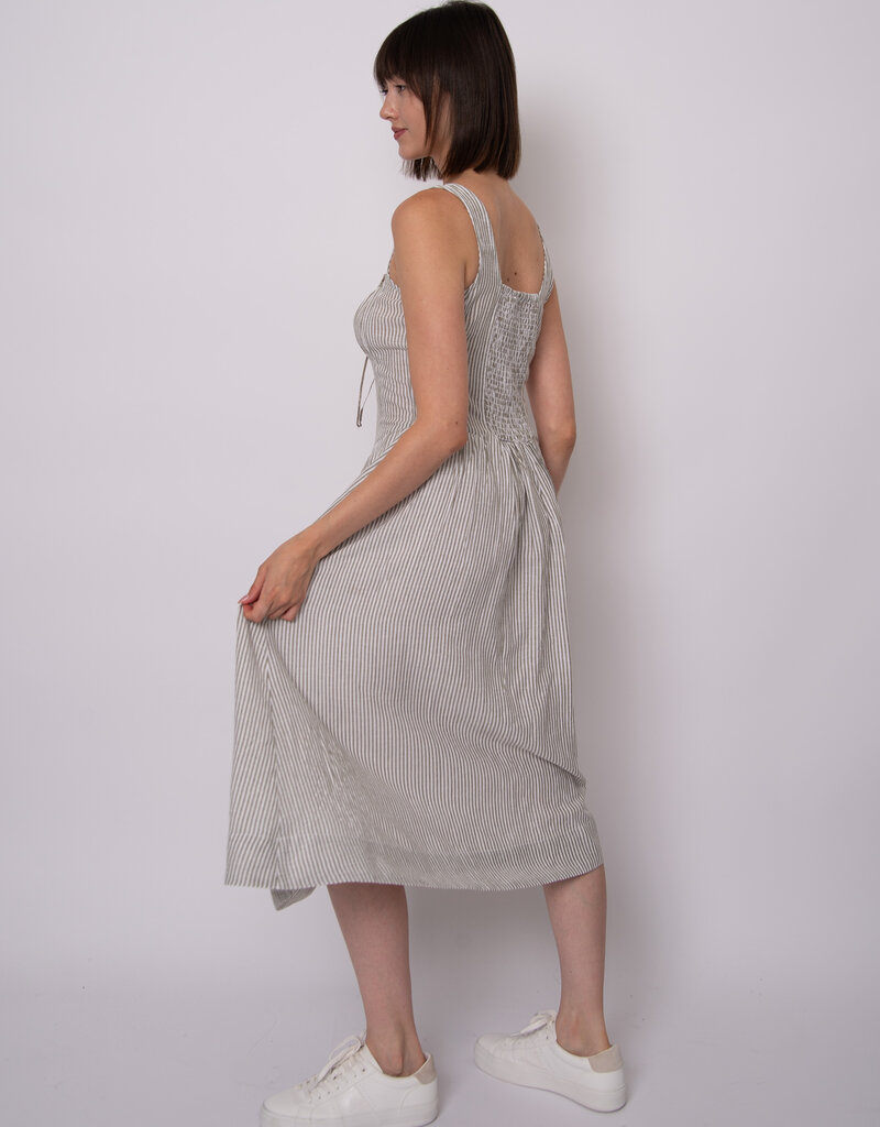 RD STYLE OREGANO WOVEN MIDI DRESS