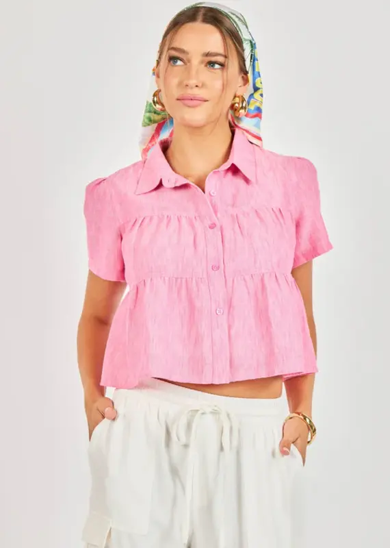 SADIE AND SAGE BY THE SEA TIERED SHIRT