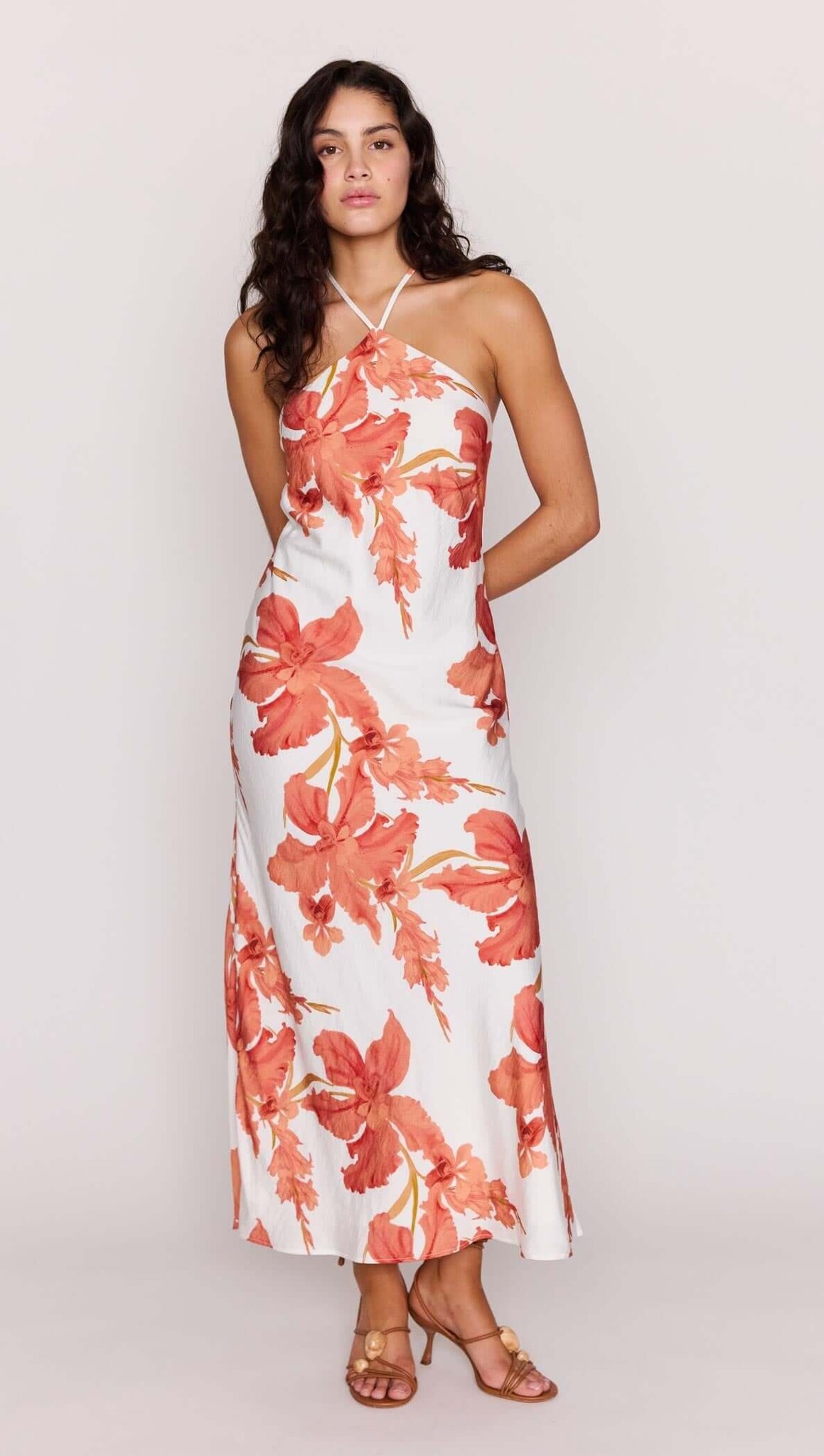 ISLA HALTER MAXI DRESS - Isla Clothing