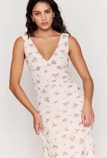 MINKPINK SABINE MESH MIDI DRESS