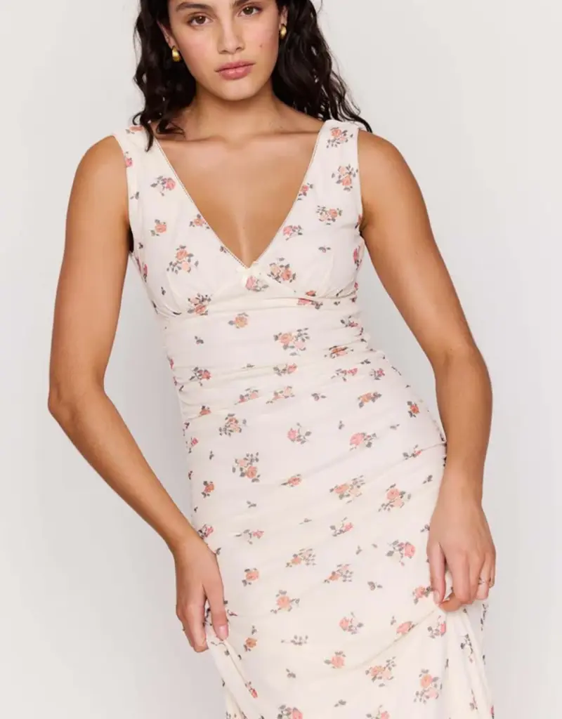 MINKPINK SABINE MESH MIDI DRESS