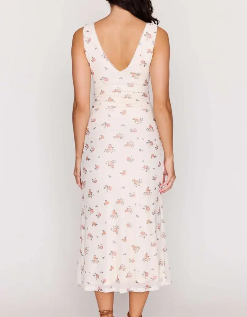 MINKPINK SABINE MESH MIDI DRESS