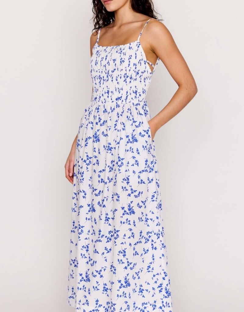 MINKPINK FLORENCE BACKLESS MIDI DRESS