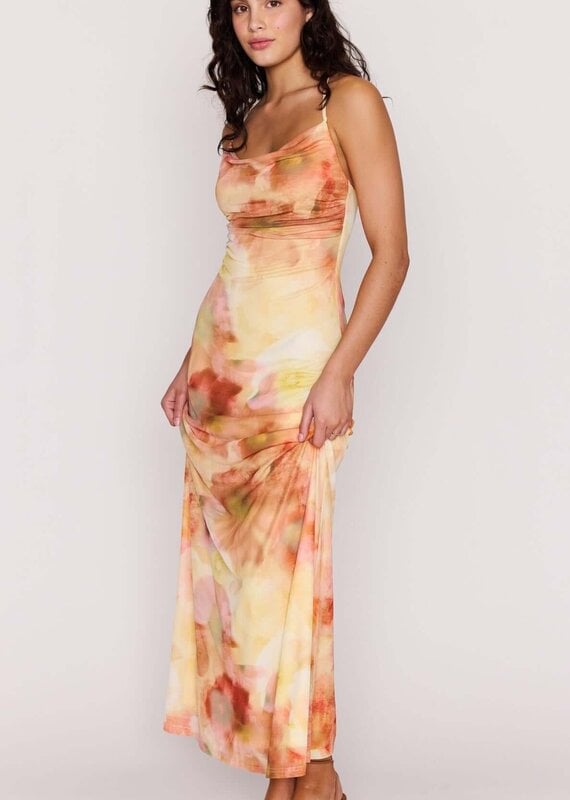 MINKPINK ARIA MESH MAXI DRESS