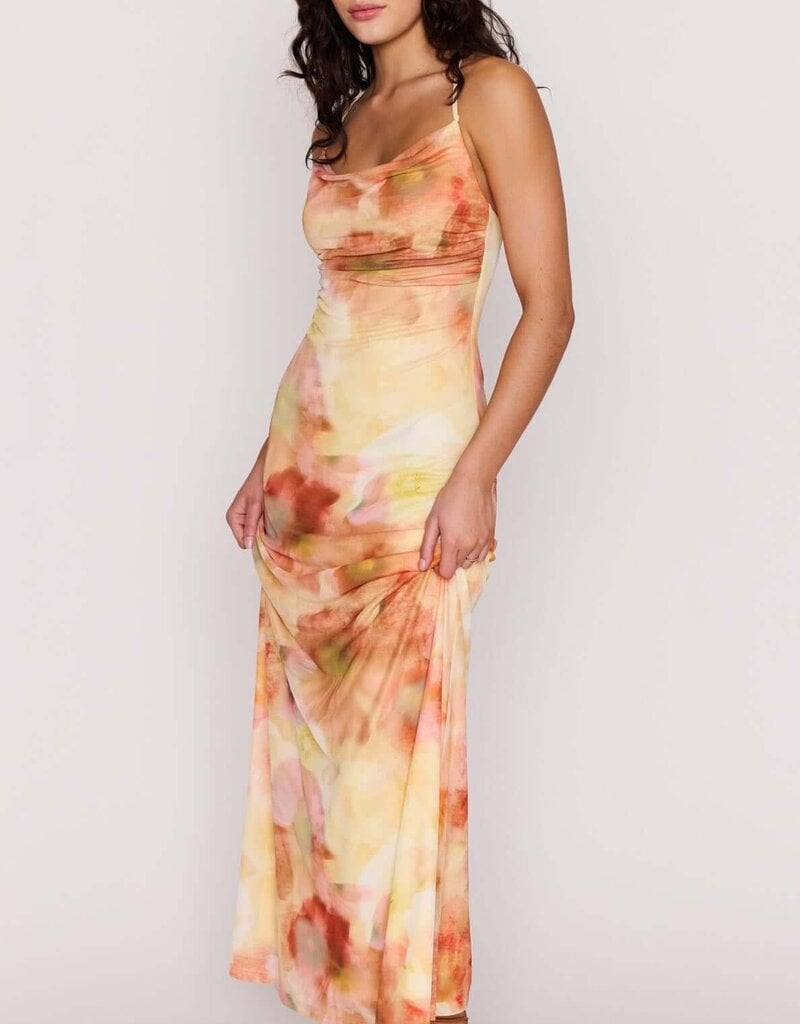 MINKPINK ARIA MESH MAXI DRESS