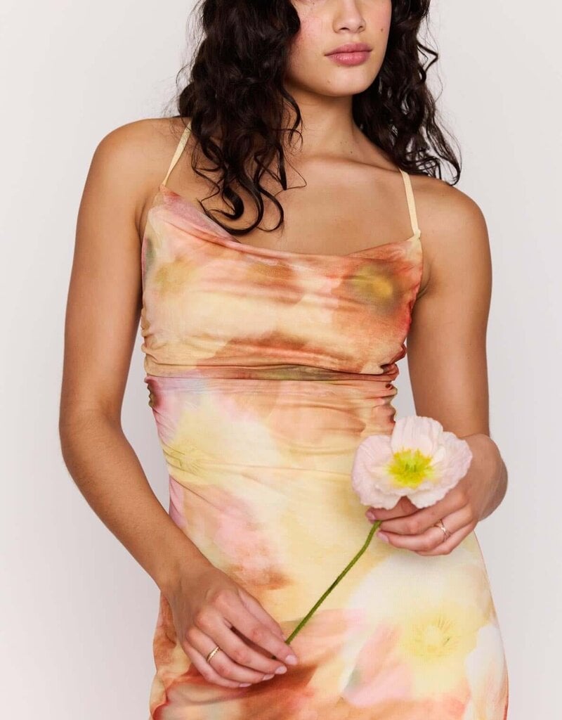 MINKPINK ARIA MESH MAXI DRESS