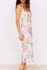 MINKPINK CELINA MESH MIDI DRESS